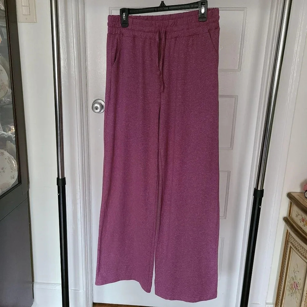 Sarin Mathews Wide Leg Yoga Athletic Athleisure Comfy Pants Size Xlarge NWT